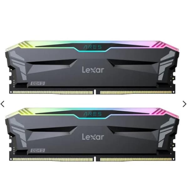 Lexar Thor OC 6000MHz DDR5 DIMM Memory Stick Kit 32GB (2x16GB) (svart)