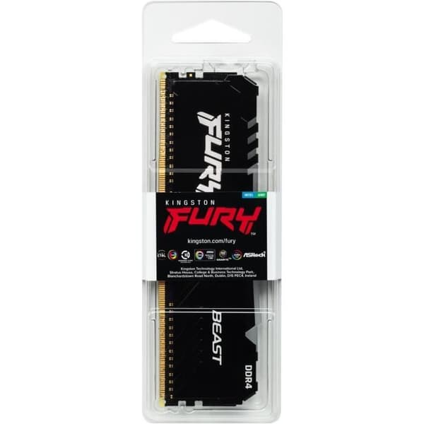 Kingston FURY Beast RGB 16 GB DDR4 3000 MHz CL16 -minne