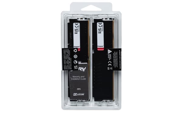 Kingston Technology FURY Beast 32GB 6000MT/s DDR5 CL30 DIMM (2 kpl) Musta EXPO