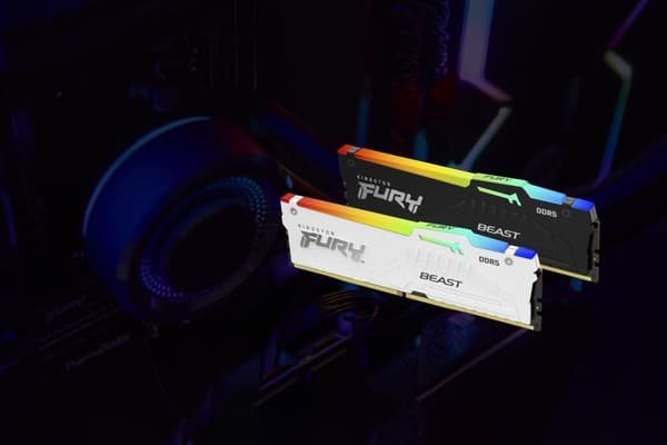 Kingston Technology FURY Beast 64GB 6000MT/s DDR5 CL30 DIMM (2 kpl) RGB EXPO