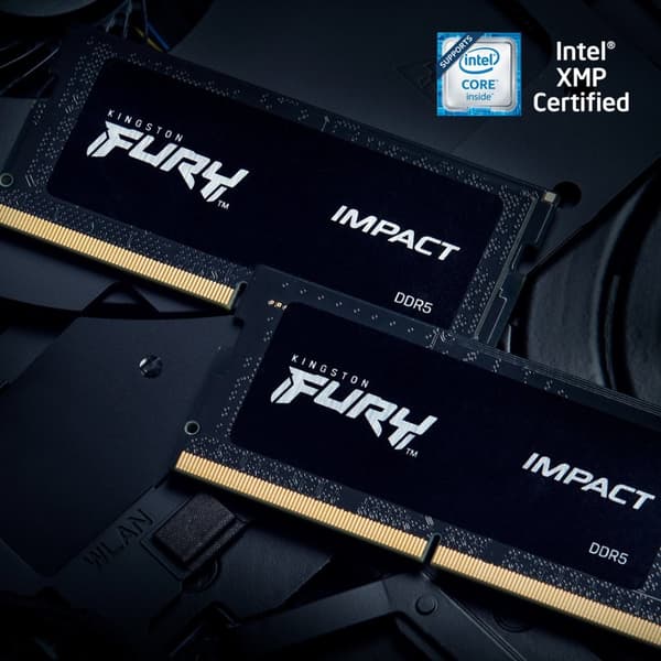 Kingston Technology FURY 32GB 5600MT/s DDR5 CL40 SODIMM (2 kpl) Impact PnP