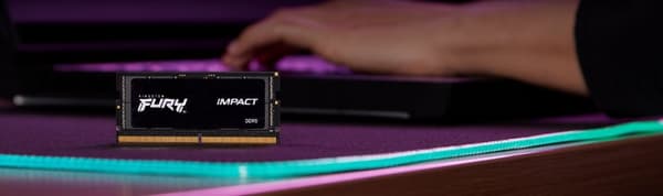 Kingston Technology FURY 32GB 5600MT/s DDR5 CL40 SODIMM (2 kpl) Impact PnP