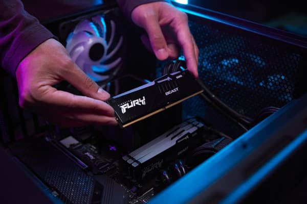 Kingston Technology FURY Beast 64GB 6000MT/s DDR5 CL36 DIMM (2 kpl) RGB EXPO