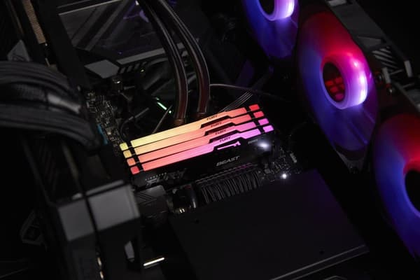 Kingston Technology FURY Beast 64GB 6000MT/s DDR5 CL36 DIMM (2 kpl) RGB EXPO