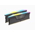 Miniatyrbild 2 av 4: RAM-minne - CORSAIR - Vengeance RGB DDR5 - 32GB 2x16GB DIMM - 5200 MHz - 1,25V - Grå (CMH32GX5M2B5200Z40K)