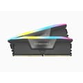 Miniatyrbild 1 av 4: RAM-minne - CORSAIR - Vengeance RGB DDR5 - 32GB 2x16GB DIMM - 5200 MHz - 1,25V - Grå (CMH32GX5M2B5200Z40K)