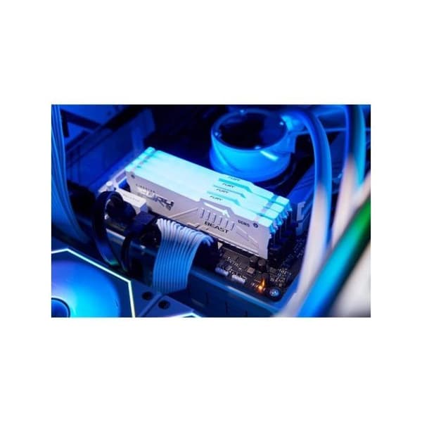 Minnesmodul - KINGSTON - FURY Beast - 32Go - DDR5 - 6000MT/s - RGB Vit