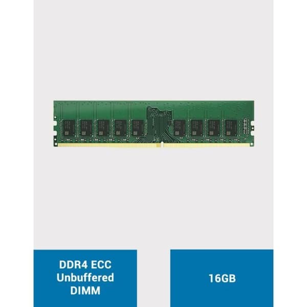 SYNOLOGY 16GB DDR4 ECC Obuffrad DIMM-minnesexpansion