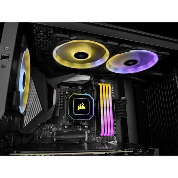 CORSAIR Vengeance RGB RS-minne 3200MHz 32GB (2x16GB) Dimm DDR4 för AMD Ryzen & Intel XMP (CMG32GX4M2E3200C16)