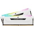 Miniatyrbild 2 av 2: RAM-minne - CORSAIR - Vengeance RGB Pro SL DDR4 - 16GB 2x8GB DIMM - 3200 MHz - 1,35V - Vit (CMH16GX4M2E3200C)