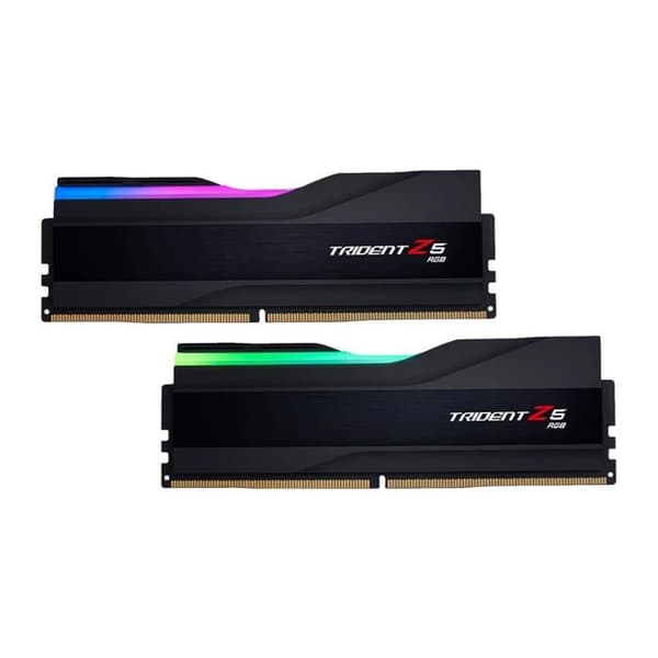 Trident G.SKILL RAM med RGB, DDR5, 32 GB, 6000 MHz, CL36 (F5-6000J3636F16GX2- TZ5RK)
