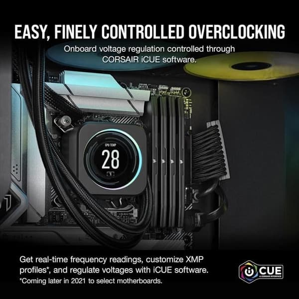 RAM-minne - CORSAIR - CMK64GX5M2B5600C40 - VENGEANCE - DDR5 - 64GB 2x32GB DIMM - 5600MT/s - CL 40 - 1.25V