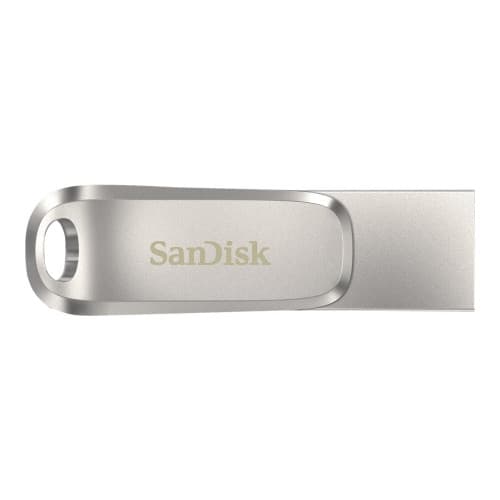SanDisk Ultra Dual Drive Luxe - USB flash-enhet - 1 TB Rostfritt stål