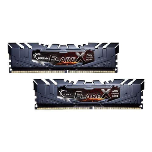 G.Skill Flare X series - DDR4 - sats - 32 GB: 2 x 16 GB - DIMM 288-pin - 3200 MHz / PC4-25600 - ej buffrad