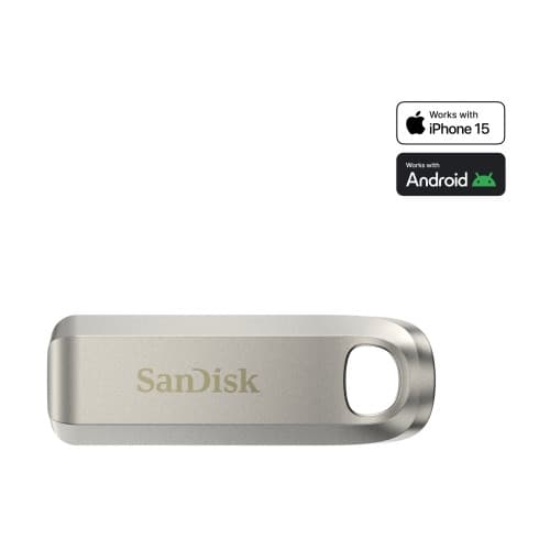SanDisk Ultra Luxe - USB flash-enhet - 128 GB