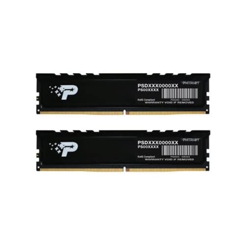 Patriot Signature Premium - DDR5 - sats - 32 GB: 2 x 16 GB - DIMM 288-pin - 2800 MHz / PC5-44800 - ej buffrad