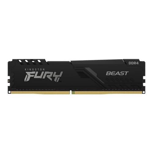 Kingston FURY Beast - DDR4 - sats - 64 GB: 2 x 32 GB - DIMM 288-pin / PC4-25600 - ej buffrad