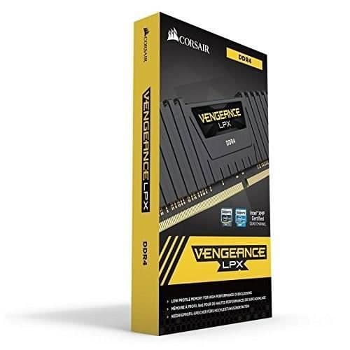 CORSAIR DDR4 PC-minne - Vengeance LPX 8GB (1X8GB) - DDR4 DRAM - 2666MHz - CAS16 (CMK8GX4M1A2666C16)