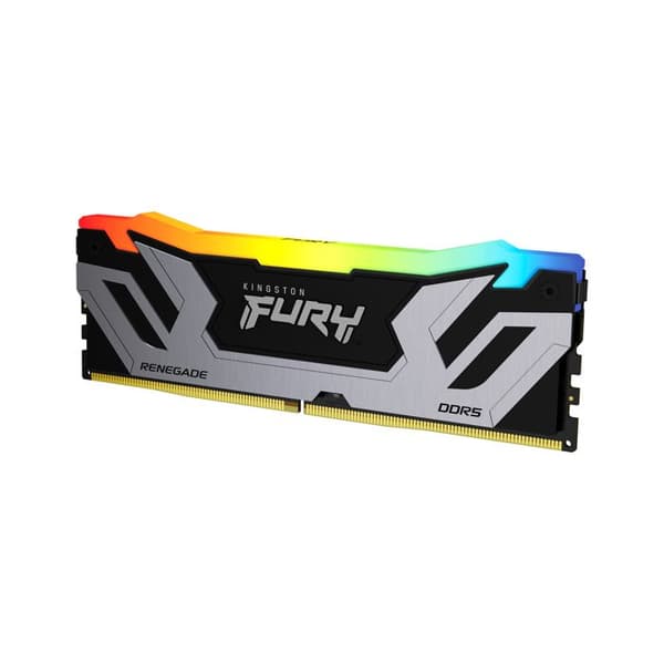 RAM-minne - KINGSTON - FURY Renegade - 24GB - 8400MT/s - DDR5 CL40 RGB Silver