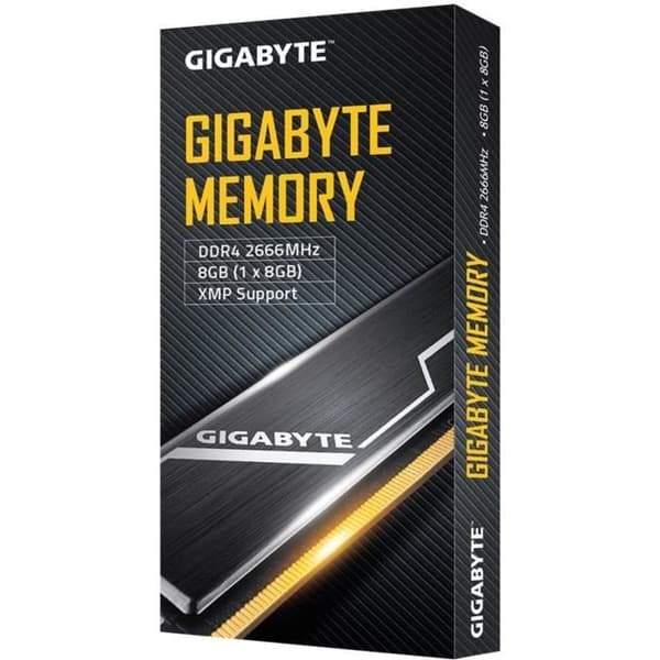 GIGABYTE - PC RAM-minne - 8GB (1x8GB) - 2666MHz - CAS16 (GP-GR26C16S8K1HU408)