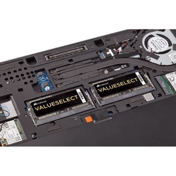 RAM-minne - CORSAIR - ValueSelect DDR4 - 8GB 1x8GB DIMM - 2133 MHz - 1,20V - Svart (CMSO8GX4M1A2133C)