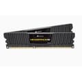 Miniatyrbild 1 av 3: CORSAIR VENGEANCE LP BLACK HEAT SPREADER XMP 16GB (2x8) DDR3 PC-minne - 1600MHz - 10-10-10-27 (CML16GX3M2A1600C10)