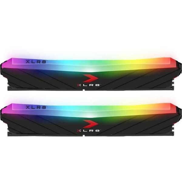 RAM-minne - PNY - XLR8 Gaming EPIC-X RGB DIMM DDR4 3200MHz 2X16GB - (MD32GK2D4320016XRGB)