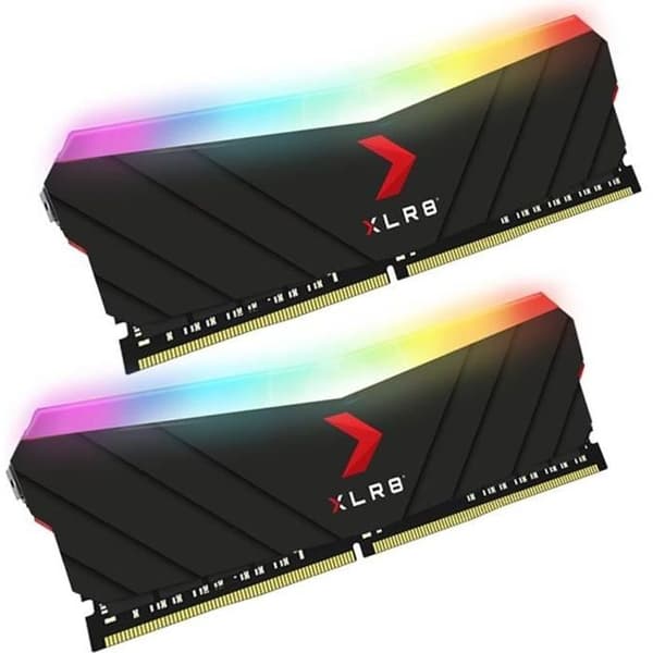RAM-minne - PNY - XLR8 Gaming EPIC-X RGB DIMM DDR4 3200MHz 2X16GB - (MD32GK2D4320016XRGB)