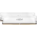 Miniatyrbild 1 av 3: CRUCIAL DDR5 PRO RAM-minne - Overclocking Edition - Kit 64GB (2 x 32GB) - 6000 MT/s - CL40 - UDIMM - Vit
