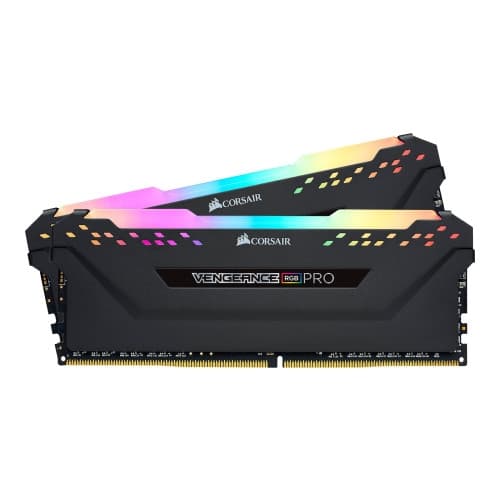 CORSAIR Vengeance RGB PRO - DDR4 - sats - 16 GB: 2 x 8 GB - DIMM 288-pin - 1600 MHz / PC4-25600 - ej buffrad