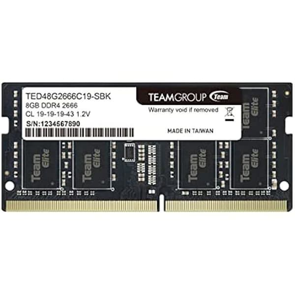 SODIMM-minne - TEAMGROUP - Team Elite - 8 GB - DDR4 - 2666 MHz