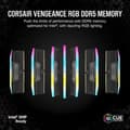 Miniatyrbild 2 av 6: RAM - CORSAIR - Vengeance RGB - 32 GB - 6400 MHz - CL36 - Dubbelkanal