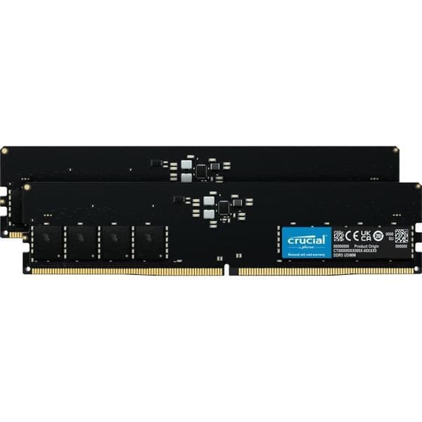 CRUCIAL DDR5 RAM-minne - 128GB Kit (2 x 64GB) - 5600 MT/s - CL46