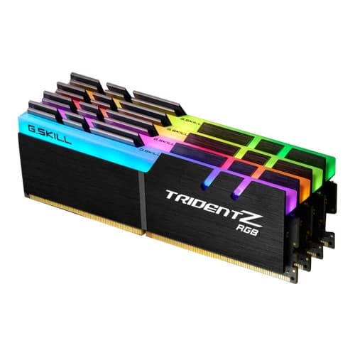 G.Skill TridentZ RGB Series - DDR4 - sats - 64 GB: 4 x 16 GB - DIMM 288-pin - 3600 MHz / PC4-28800 - ej buffrad