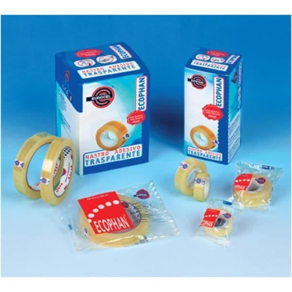 Lim - EUROCEL - CF 10 NASTRO ADESIVO ECOPHAN - Transparent - Rulla