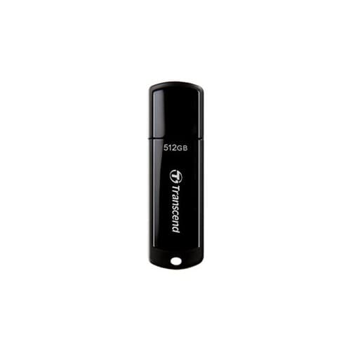 Transcend JetFlash 700 - USB flash-enhet - 512 GB Svart