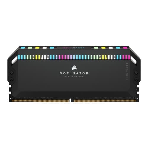 CORSAIR Dominator Platinum RGB - DDR5 - sats - 32 GB: 2 x 16 GB - DIMM 288-pin - 3000 MHz / PC5-48000 - ej buffrad