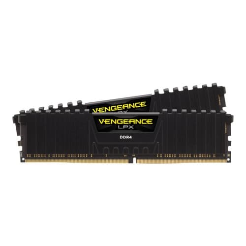CORSAIR Vengeance LPX - DDR4 - sats - 32 GB: 2 x 16 GB - DIMM 288-pin - 3600 MHz / PC4-28800 - ej buffrad