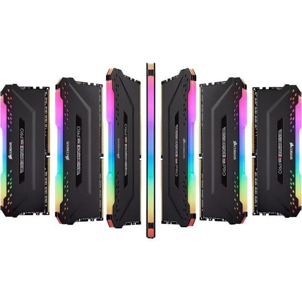 RAM-minne - CORSAIR - CMH32GX4M2Z3600C18 - VENGEANCE RGB PRO SL - DDR4 - 32Go 2x16Go - 3600MHz - DIMM - CL 18 - 1.35V