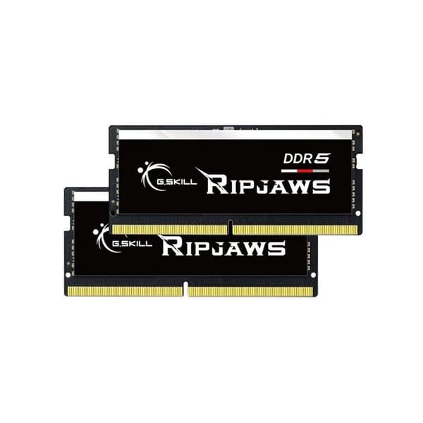 G.Skill RipJaws Series SO-DIMM 32 GB (2 x 16 GB) DDR5 4800 MHz CL40 RAM - Dual Channel Kit