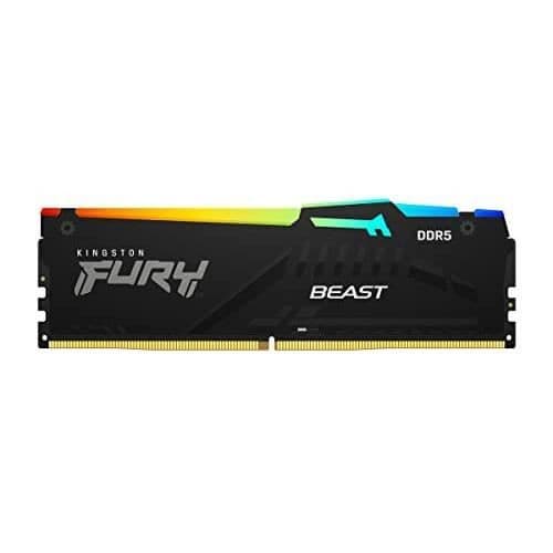 RAM-minne KINGSTON 32GB DDR5 DIMM Kit2 FURY Beast RGB - 5600