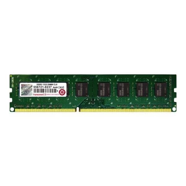 Transcend DDR3-minne - 4 GB - 240-stifts DIMM - 1333 MHz / PC3-10600 - CL9 - Icke-ECC