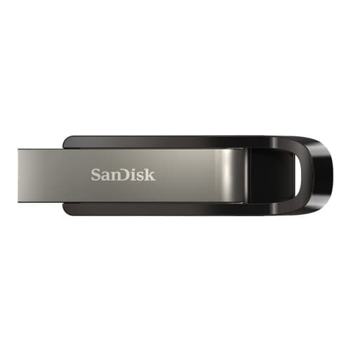 SanDisk Extreme Go - USB flash-enhet - 64 GB Rostfritt stål