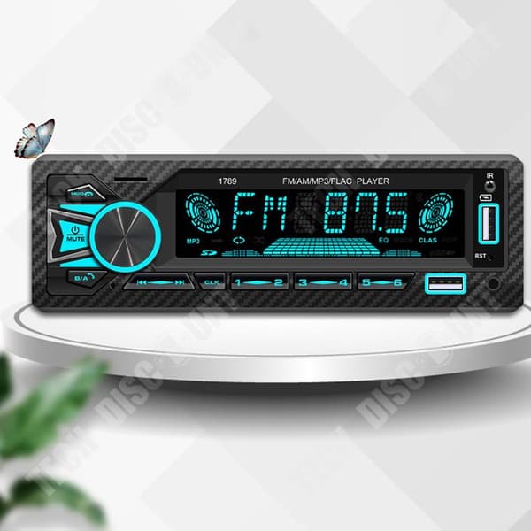 TD® Bilradio Bluetooth MP3-spelare Minneskort U disk Bilradio Central Bluetooth Ljudförstärkare av hög kvalitet