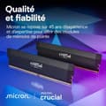 Miniatyrbild 5 av 6: RAM-minne - CRUCIAL - DDR5 PRO Överklockning - 32 GB Kit (2x16 GB) - 6400 MT/s - CL38 - Kylfläns - CP2K16G64C38U5W