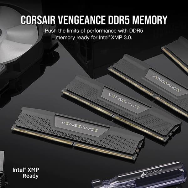 RAM DDR5 - CORSAIR - Vengeance - 32 GB - 6400 MHz - CL36 - Svart