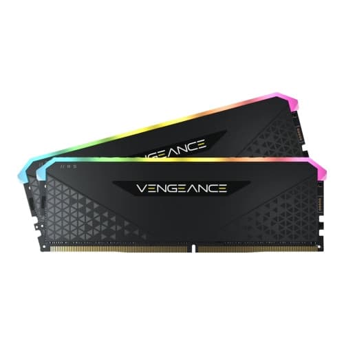 CORSAIR Vengeance RGB RS - DDR4 - sats - 32 GB: 2 x 16 GB - DIMM 288-pin - 1800 MHz / PC4-28800 - ej buffrad