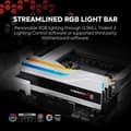 Miniatyrbild 3 av 3: G.Skill Trident Z5 RGB 64 GB (2 x 32 GB) DDR5 6400 MHz CL32 - Vit - Dual Channel Kit 2 DDR5 RAM-minnen PC5-51200 - F5-6400J3