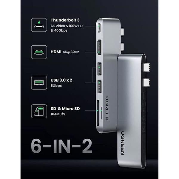 USB C Hub Adapter Macbook Pro