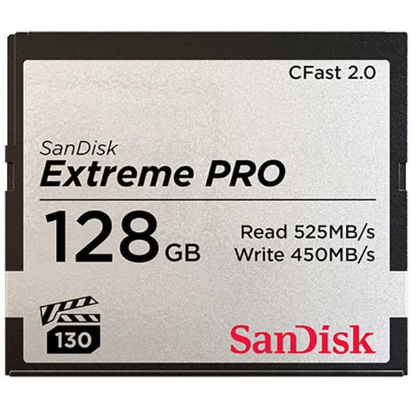 SANDISK Extreme Pro Cfast 2.0 128Gb 525Mb/S Vpg130